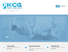 Tablet Screenshot of kcgtechservices.com